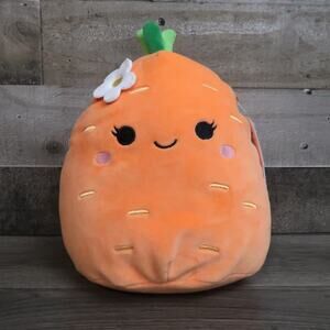 Squishmallow Caroleena The Carrot 8" Plush Orange